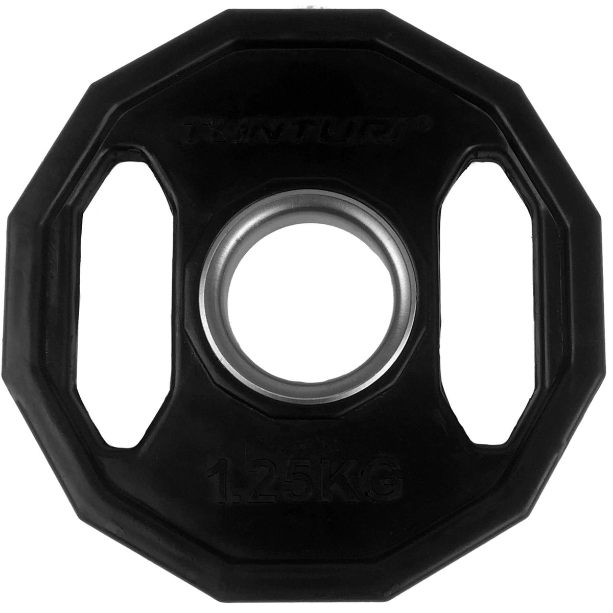 Viktskivor TUNTURI Olympic Rubber Plates, 50 mm, 1.25 kg