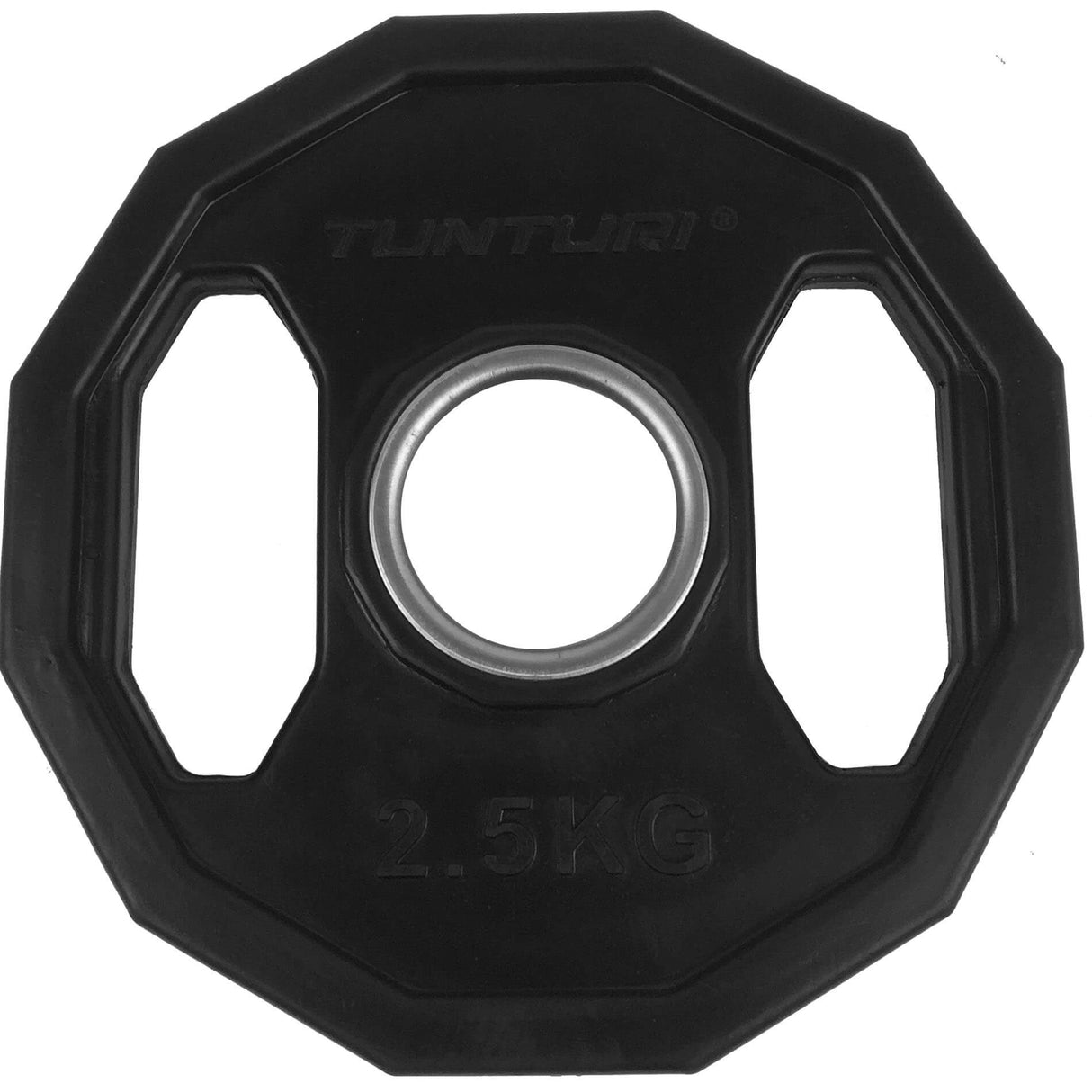 Viktskivor TUNTURI Olympic Rubber Plates, 50 mm, 2.5 kg