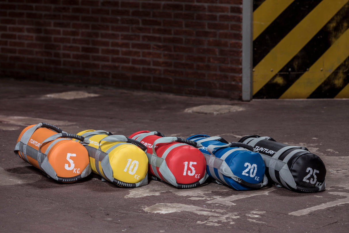 Sandsäck TUNTURI Power Bag 10kg – Gul