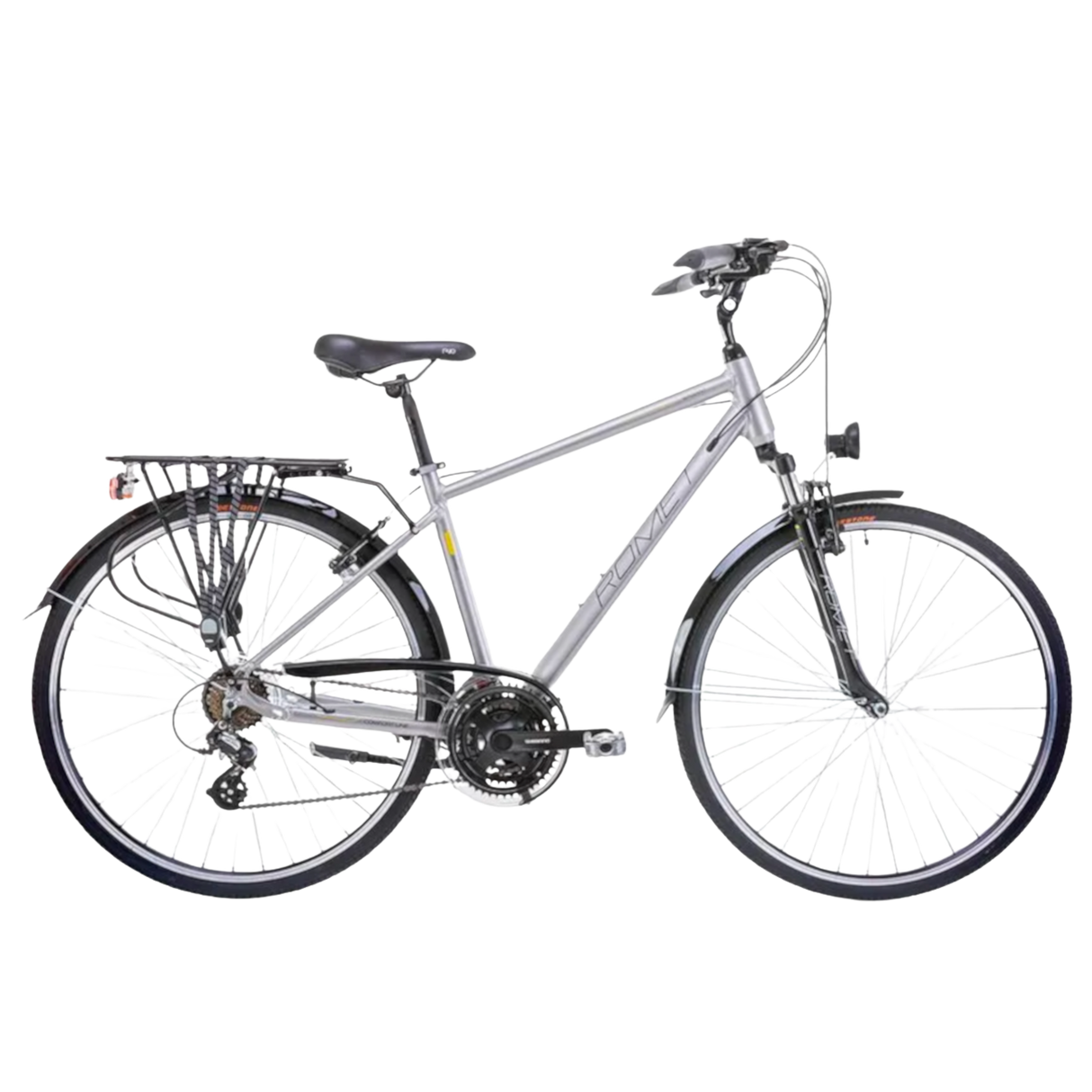 Cykel ROMET Wagant, silver-gul
