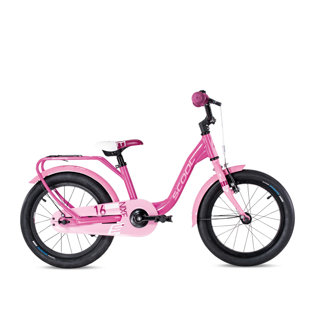 Barncykel S´COOL niXe. 16" rosa
