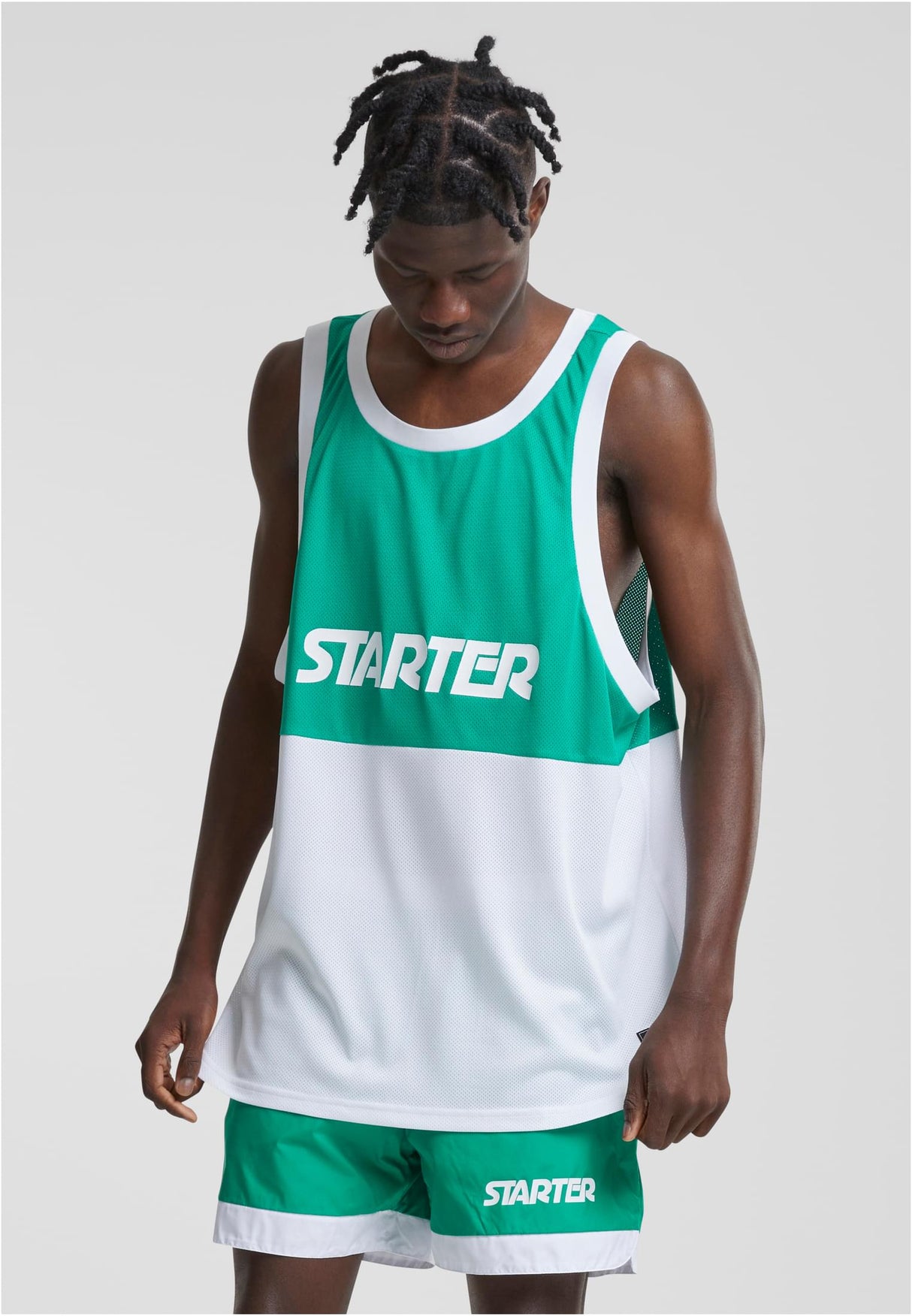 SBL Starter Split Mesh Tank Top