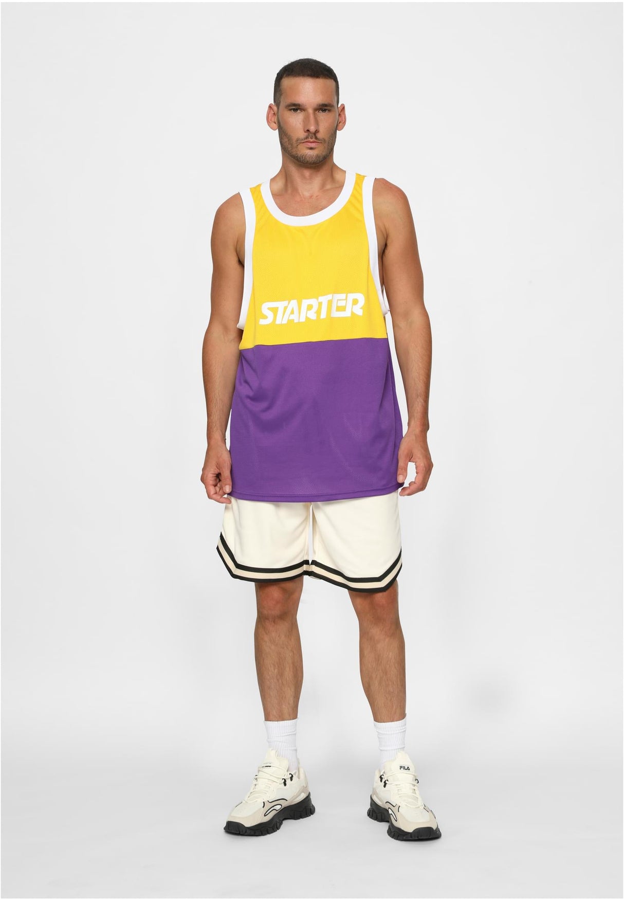 SBL Starter Split Mesh Tank Top