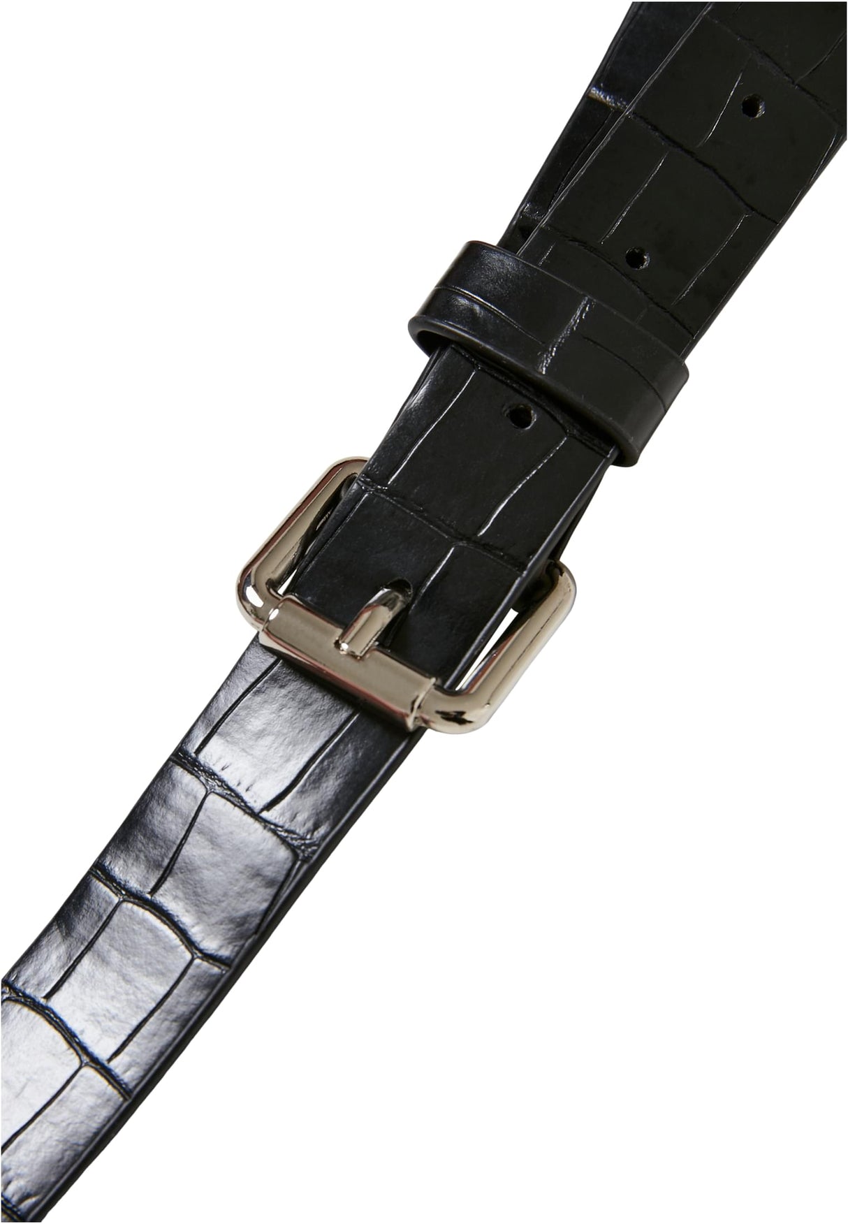 UC Croco Synthetic Leather Double Beltbag