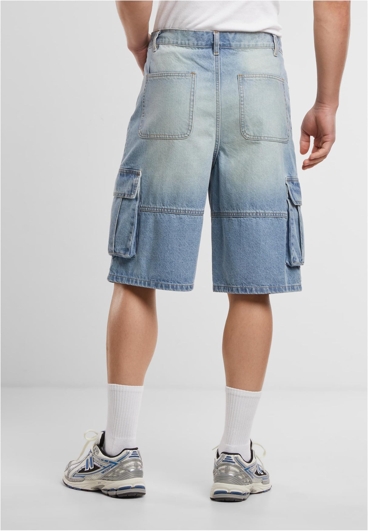 UC Relaxed Denim Cargo Shorts