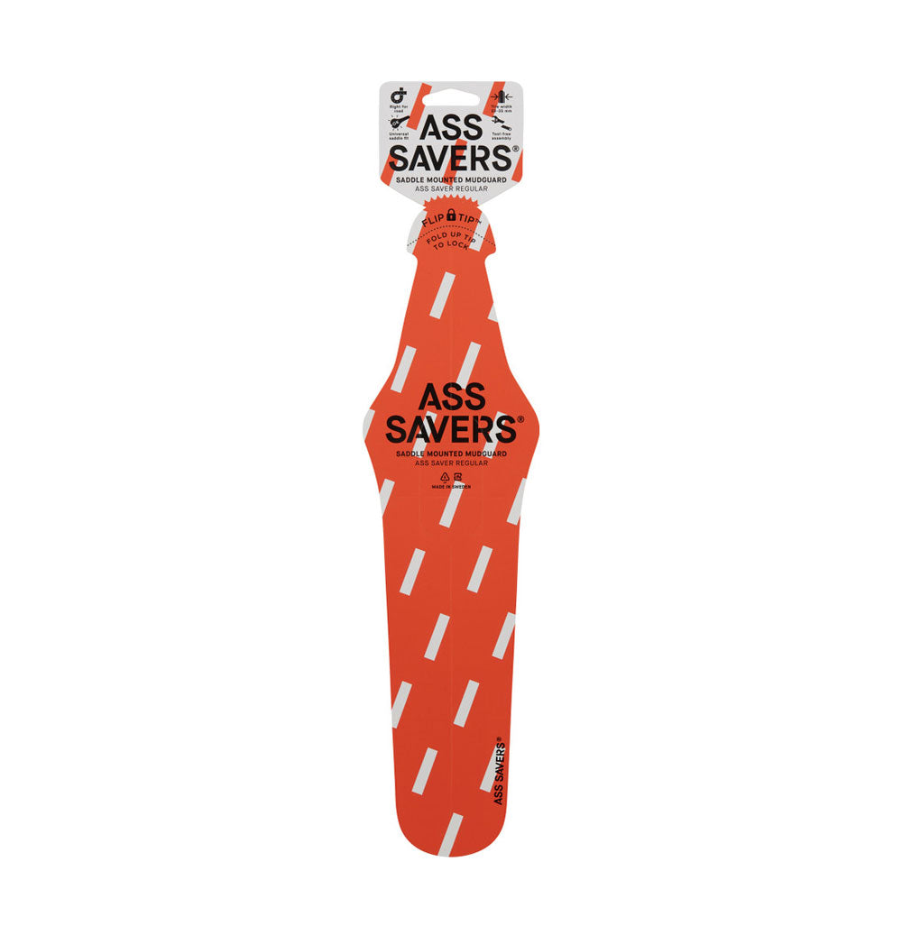 Bakskärm, Ass Savers Regular Bold Rain Red