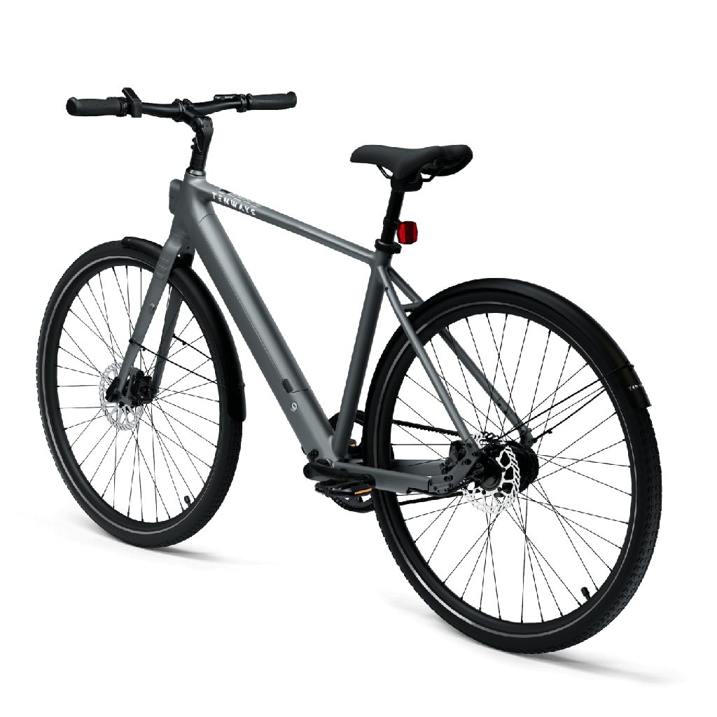 Elcykel TENWAYS CGO600 PRO, Ljusgrå