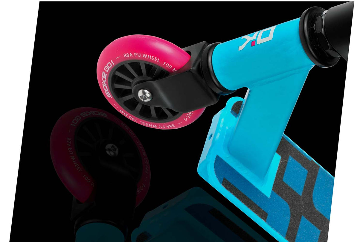 Stuntscooter SOKE GO! Turkos