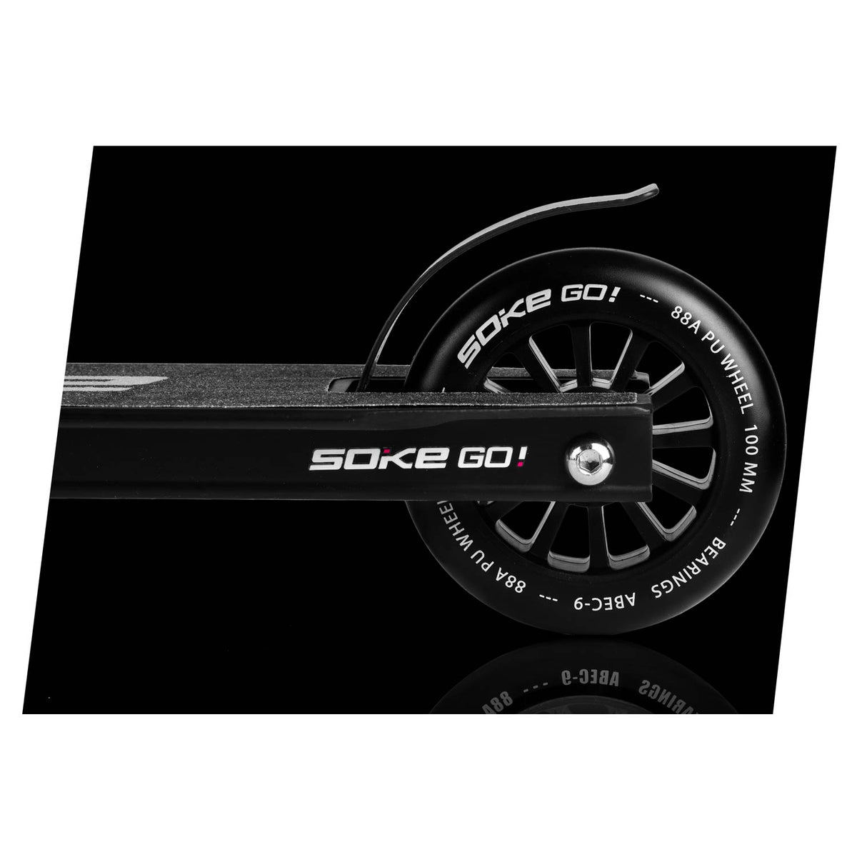 Stuntscooter SOKE GO! Svart