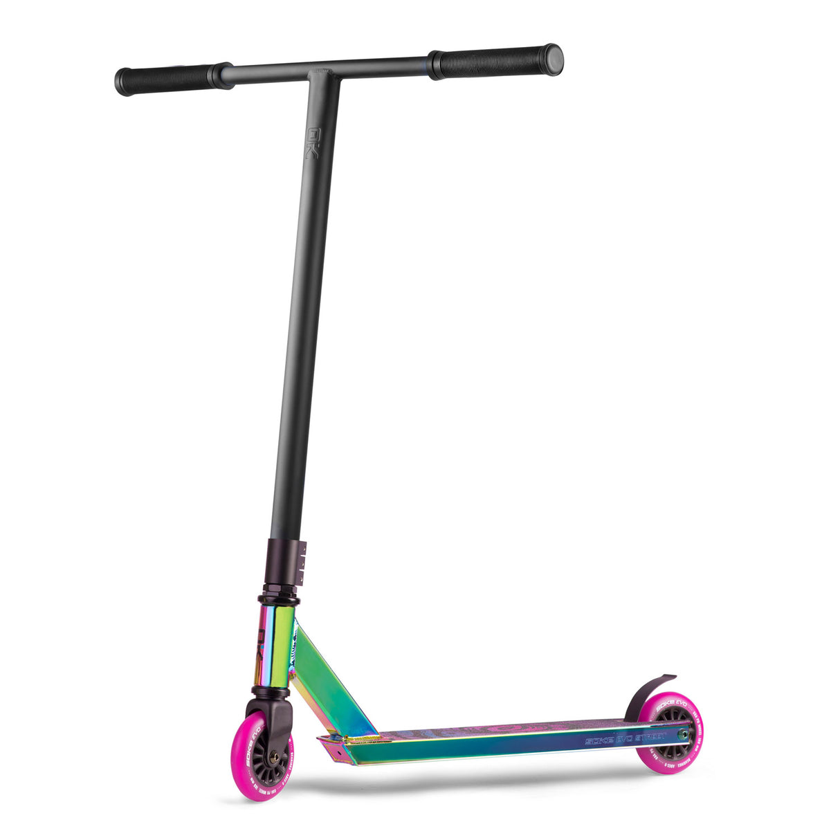 Trickscooter SOKE EVO, svart-lila