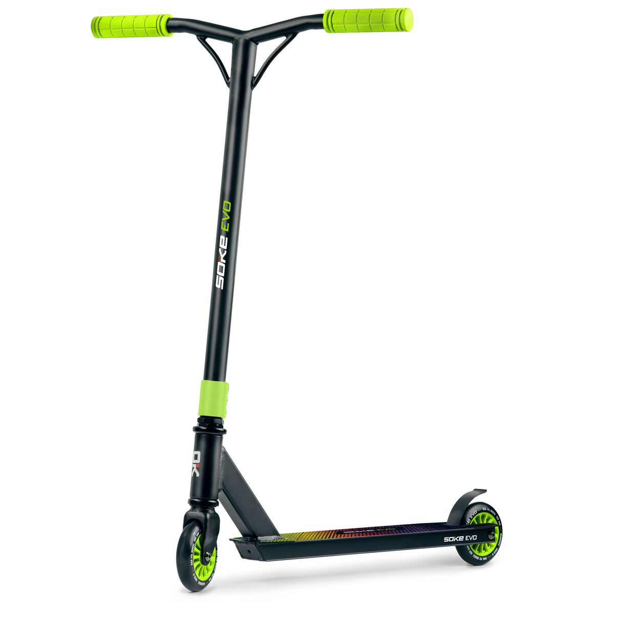 Tricksparkcykel SOKE EVO, svart-grön