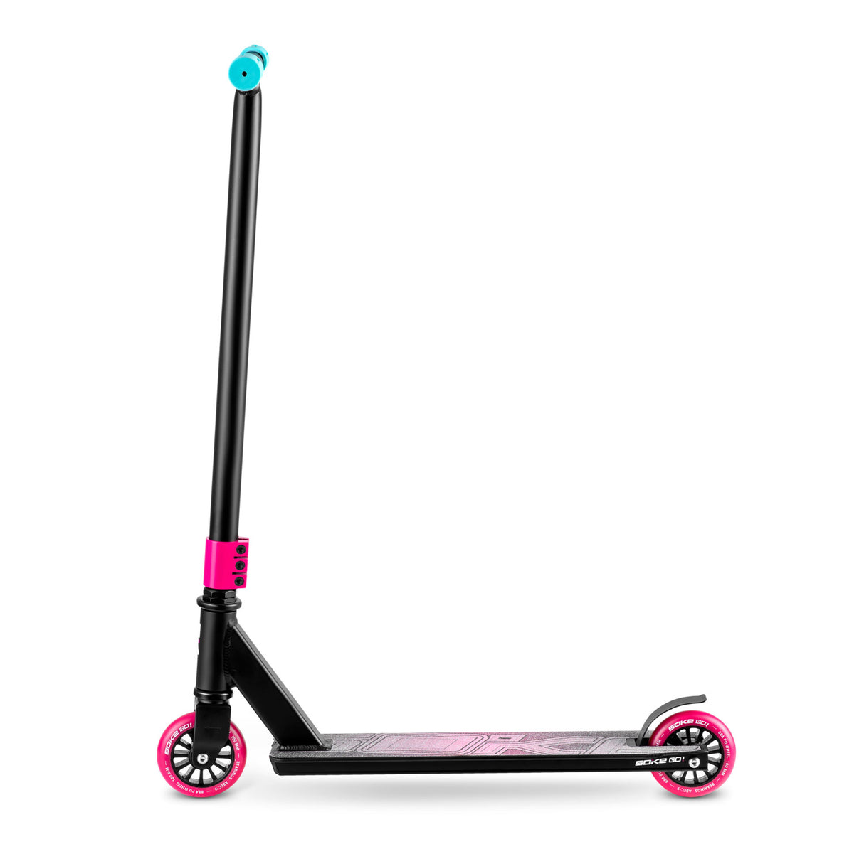 Stuntsparkcykel SOKE GO! svart och rosa