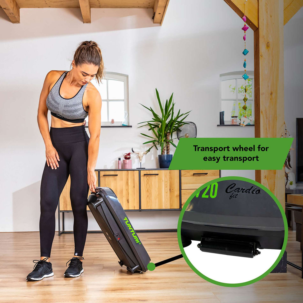 Vibrationsplatta TUNTURI Cardio Fit V20