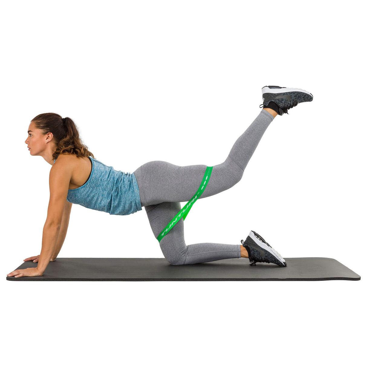 Gymnastikmatta TUNTURI Fitnessmat NBR, blå