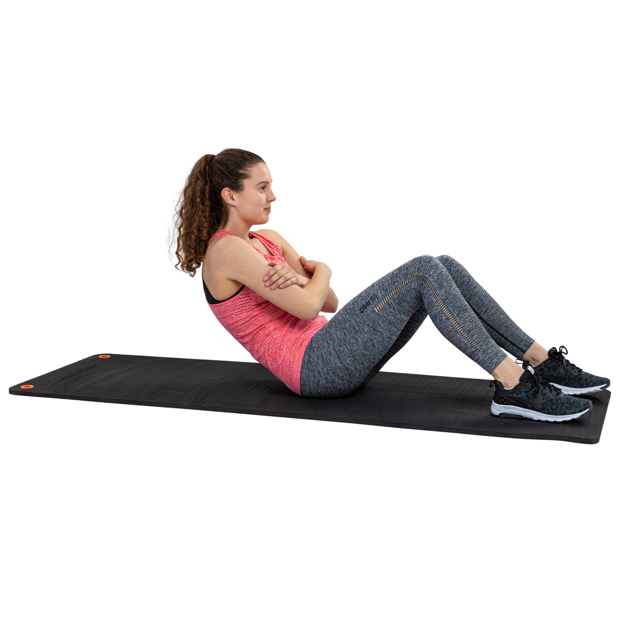 Träningsmatta Yogamatta TUNTURI Pro 140cm - Svart