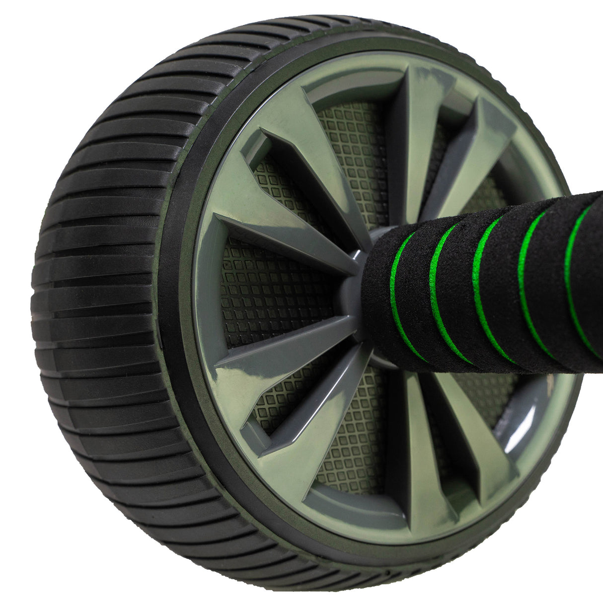 Magträningshjul TUNTURI Pro Exercise Wheel Deluxe, med knäskydd