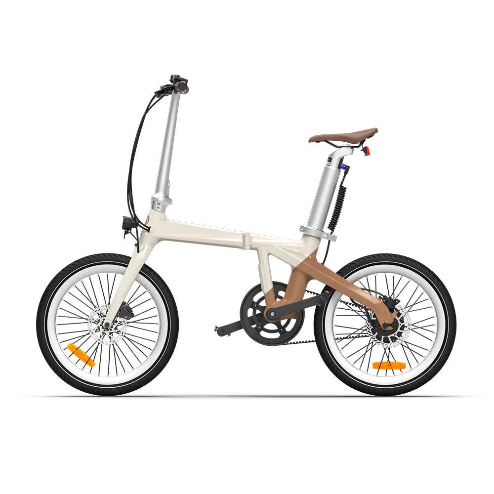 Elcykel ADO A20 Carbon, Amble Latte