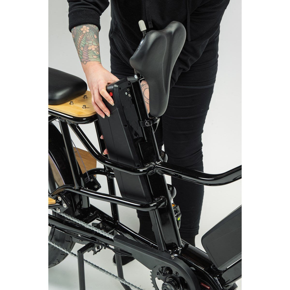 El-lastcykel CARGOBIKE of SWEDEN Longtail Varia