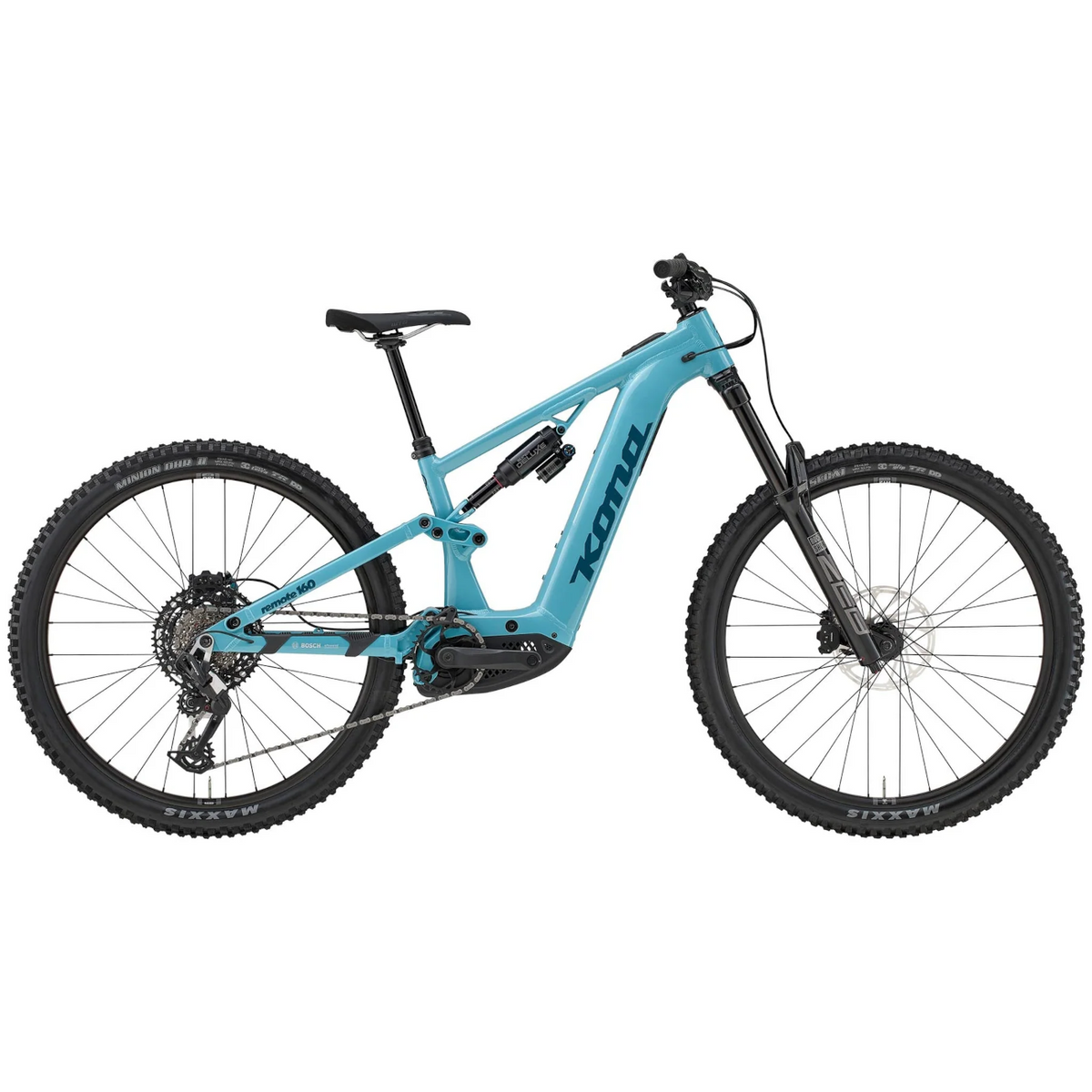 Electric bicycle KONA Remote 160 (2027) Gloss Reef Blue