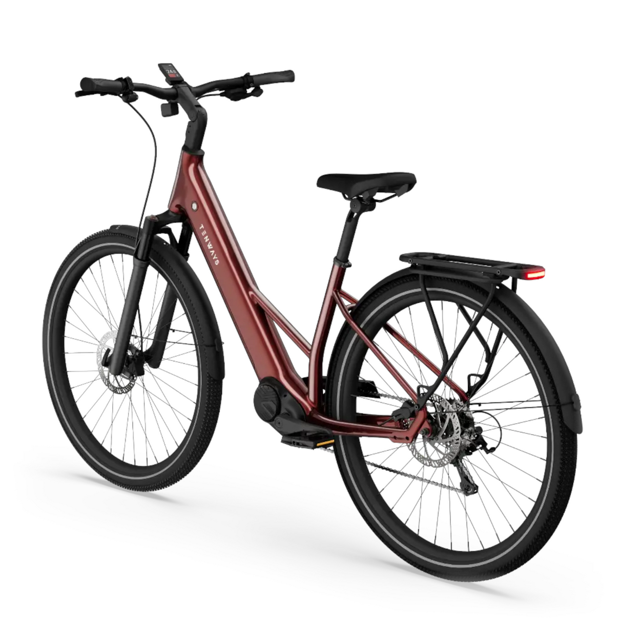Elcykel TENWAYS Ago Air, Velvet Red