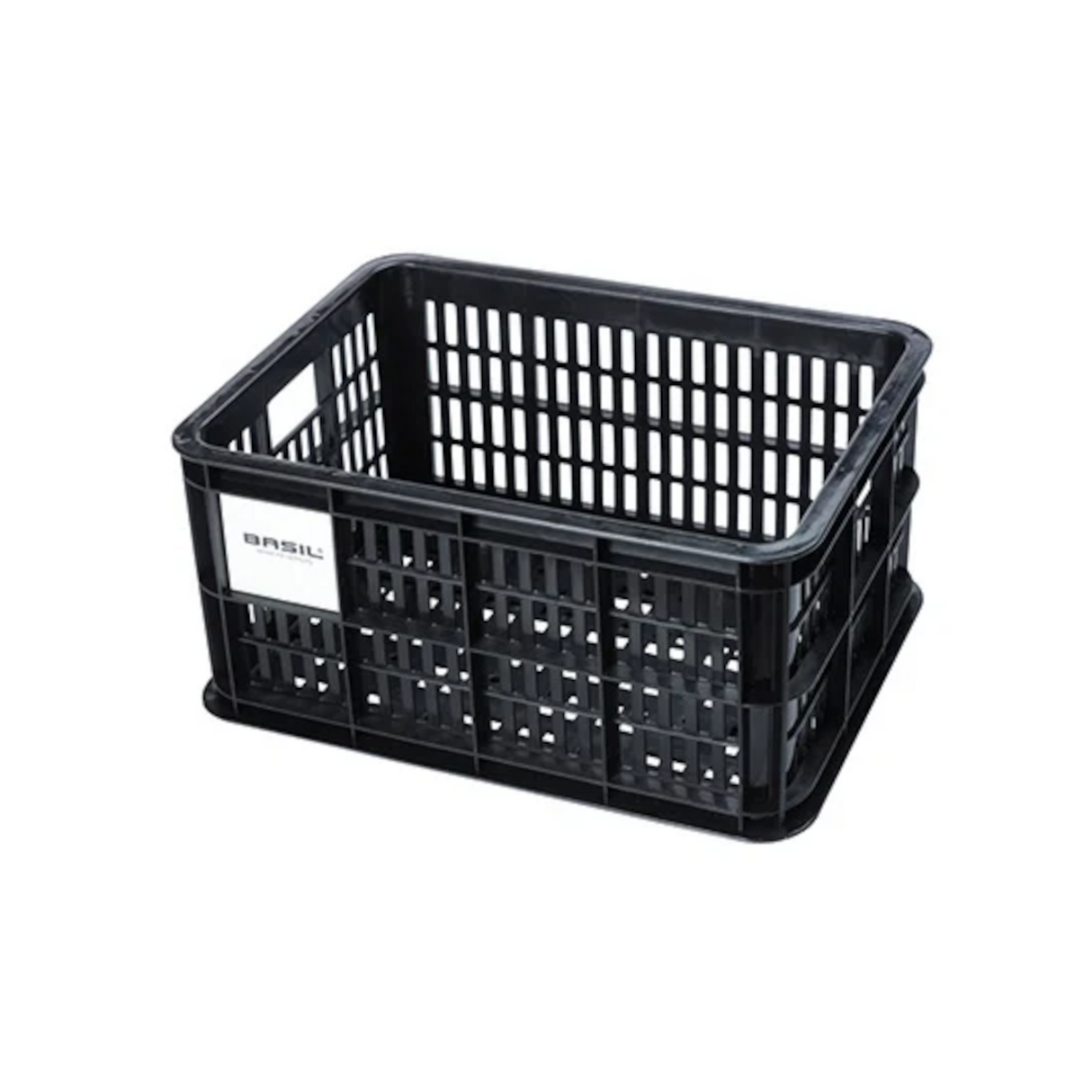 Framkorg/bagagekorg, BASIL Crate S, 17,5 liter, svart