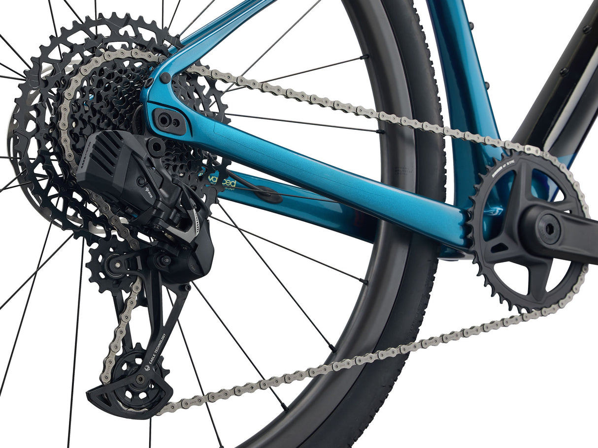 Gravel bike GIANT Revolt X Advanced Pro 2, Black/Sea Sparkle