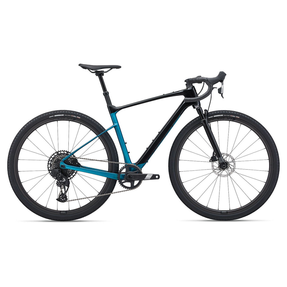 Gravel bike GIANT Revolt X Advanced Pro 2, Black/Sea Sparkle