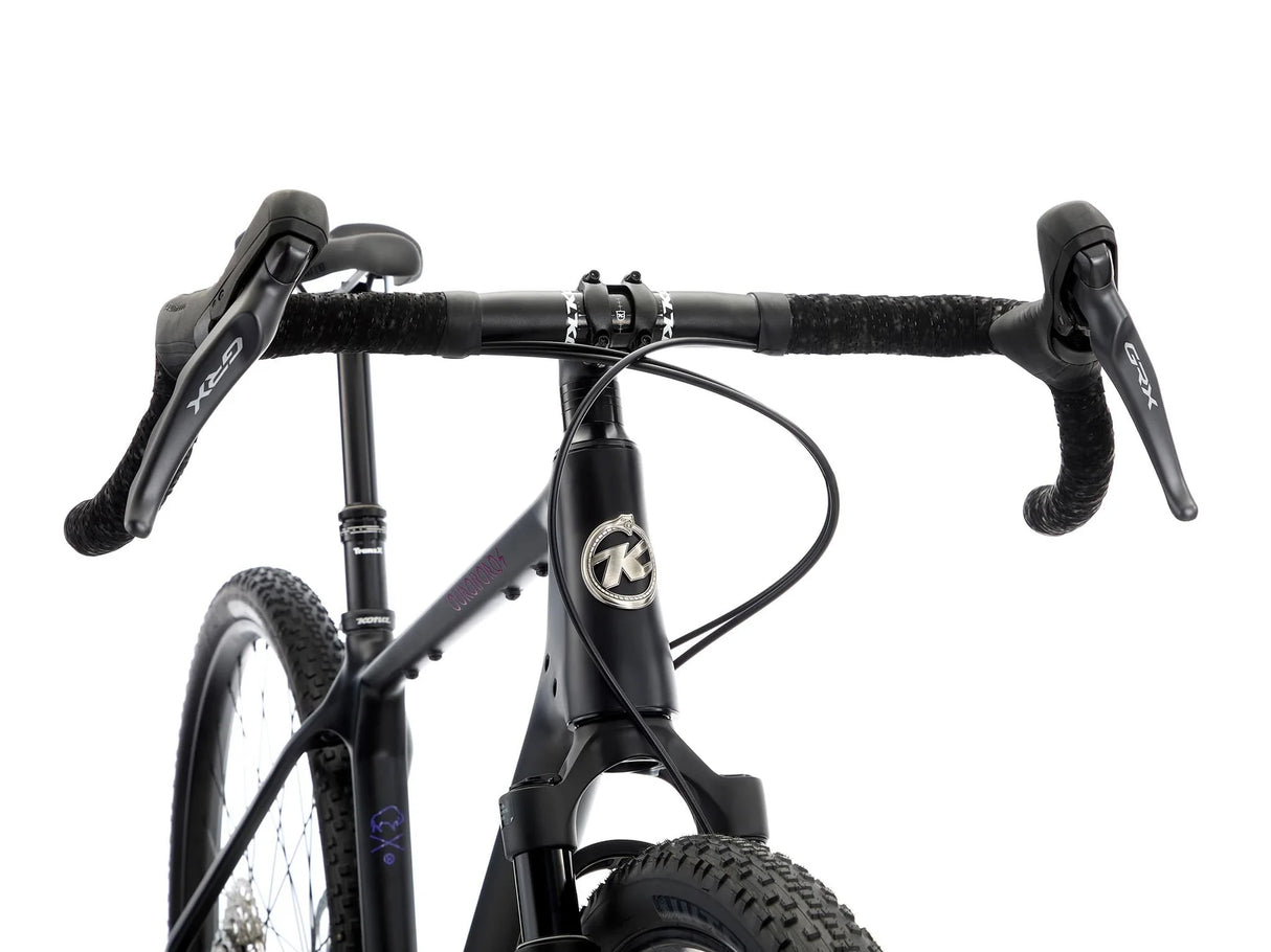 Gravelcykel KONA Ouroboros CR, Matt kolfiber