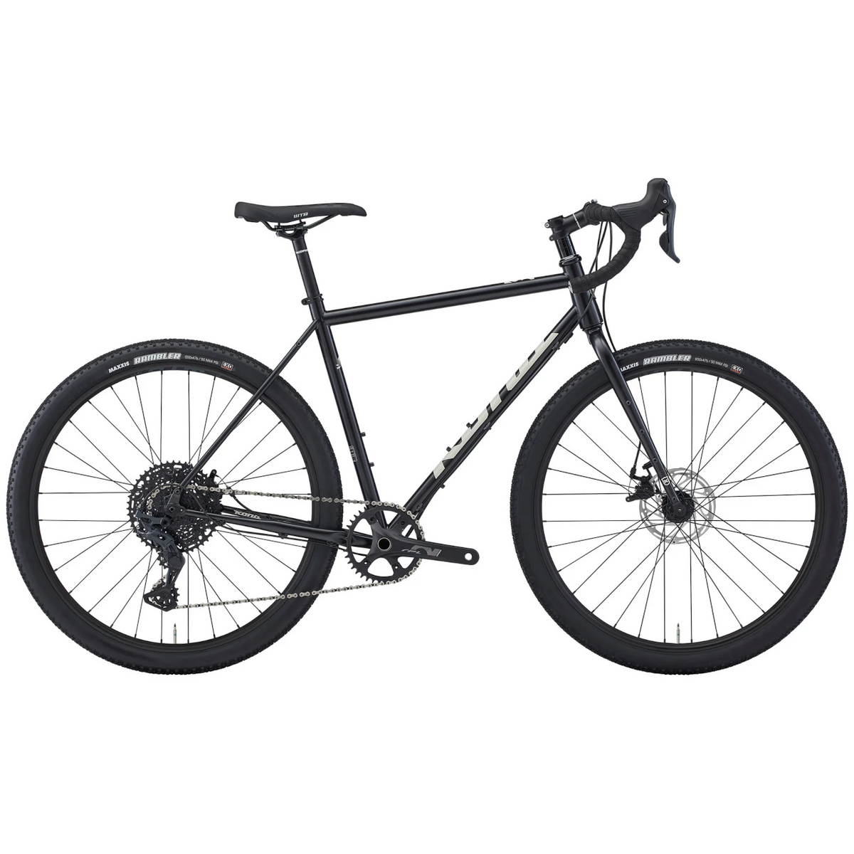 Gravelcykel KONA Rove, 27.5" Satin Metallic Black
