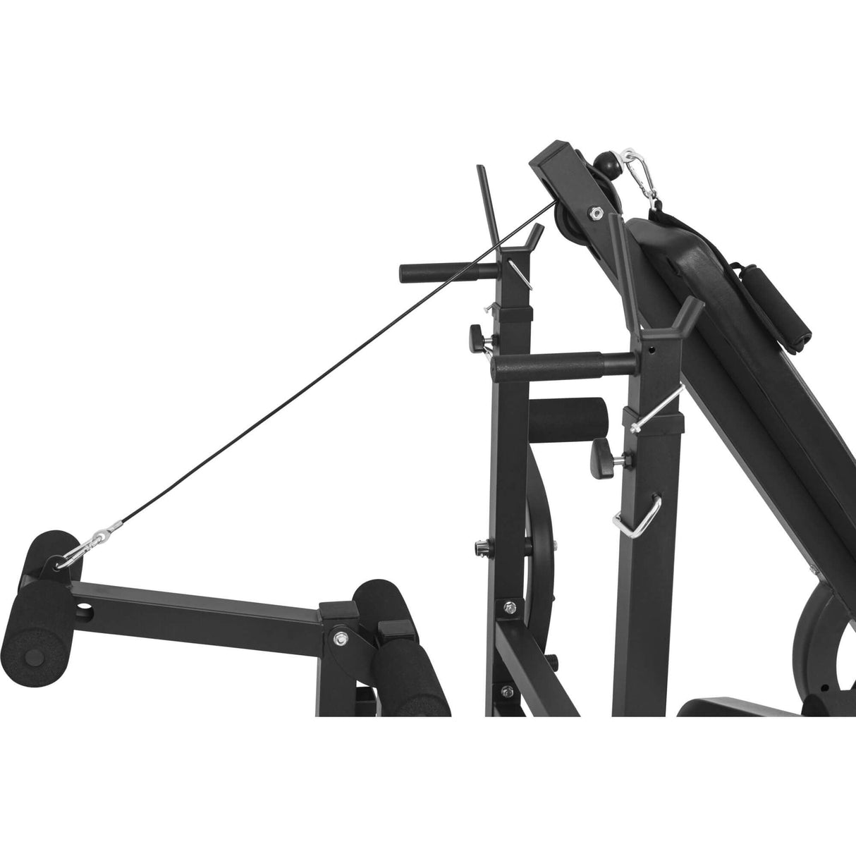 Multigym BASIC Black 100kg Viktpaket Lats Gymgolv