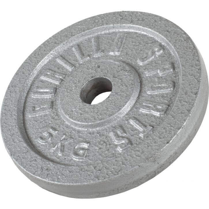 Viktskivor IRON Silver 31mm 0,5kg-30kg