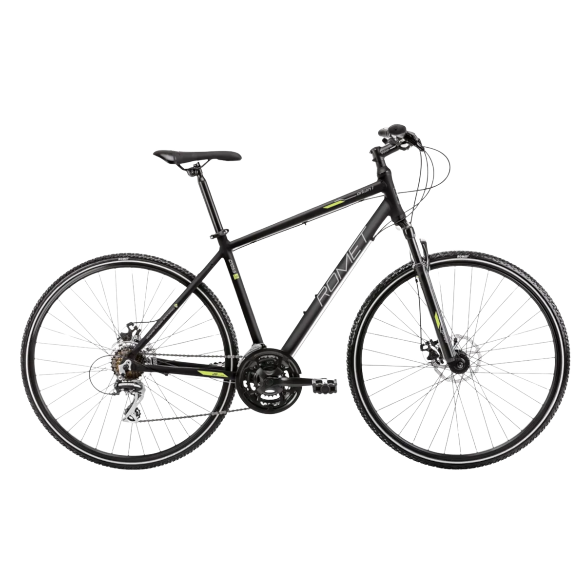Cykel ROMET Orkan 1 M, svart-grön