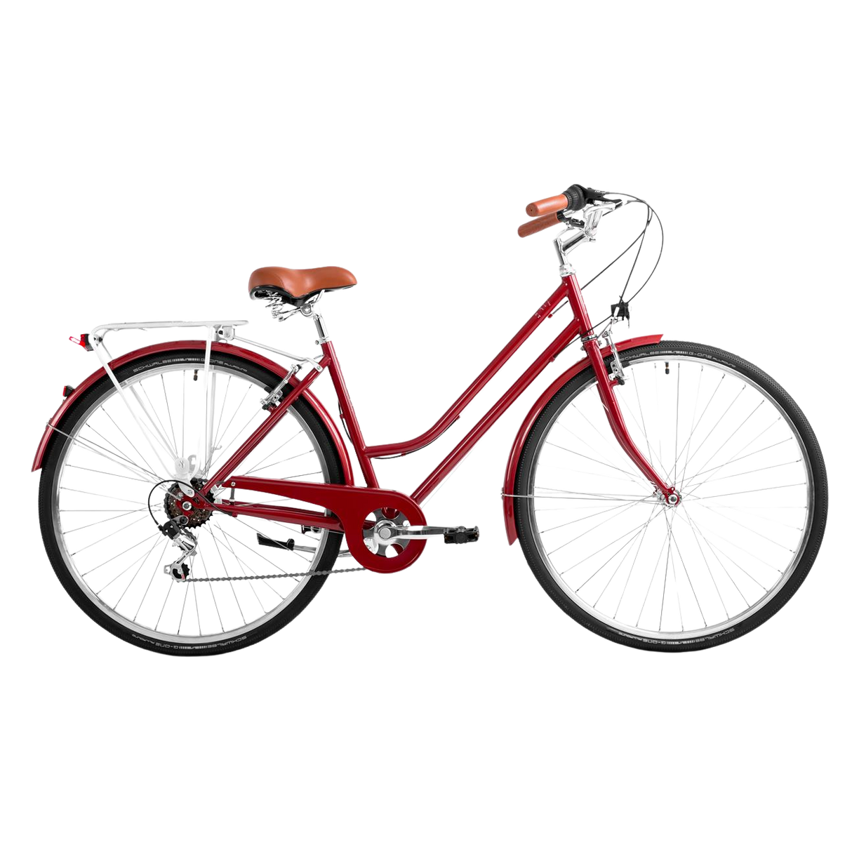 Cykel ROMET Vintage Eco D, röd