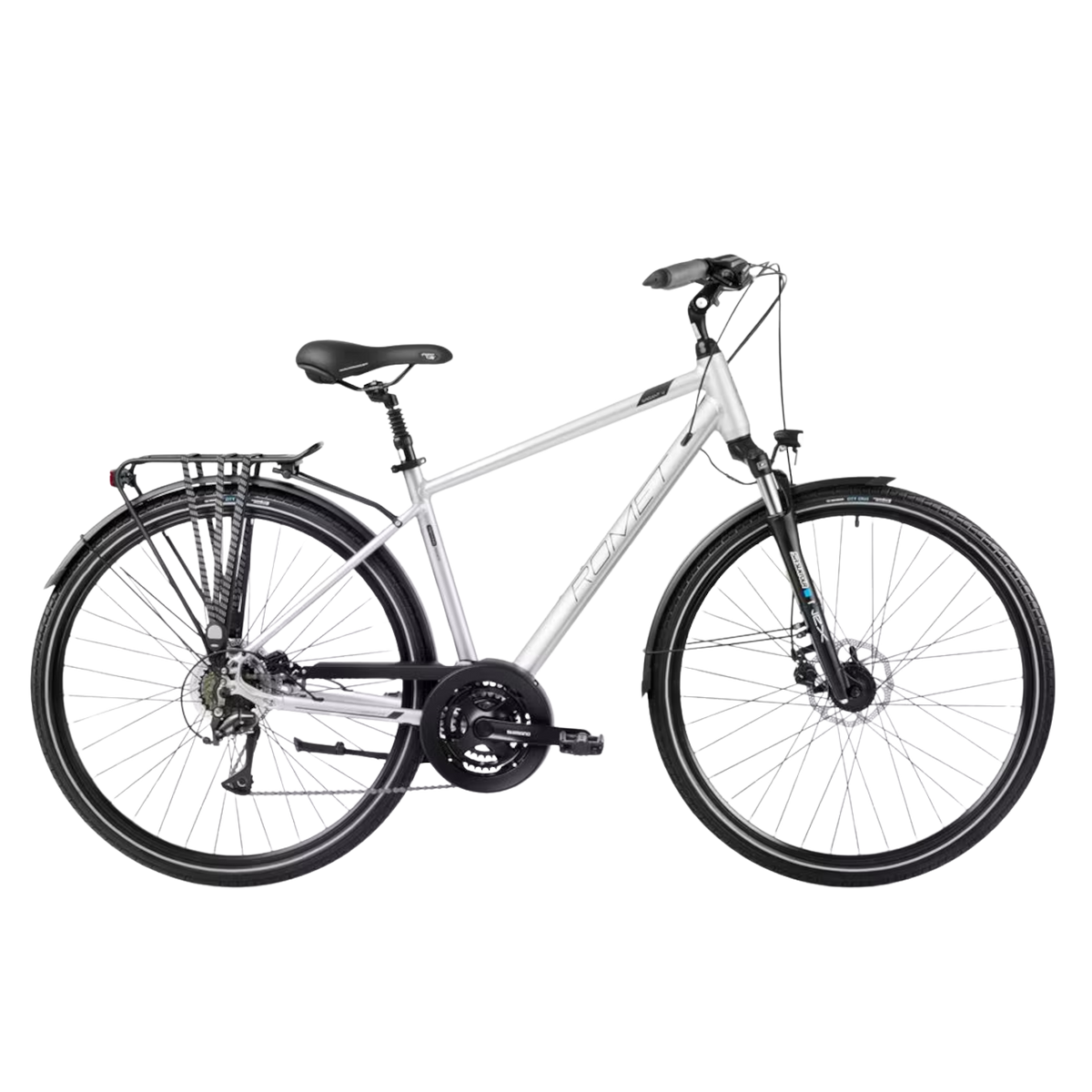 Cykel ROMET Wagant 4, silver-svart