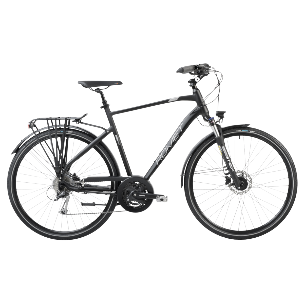 Herrcykel ROMET Wagant 8, svart
