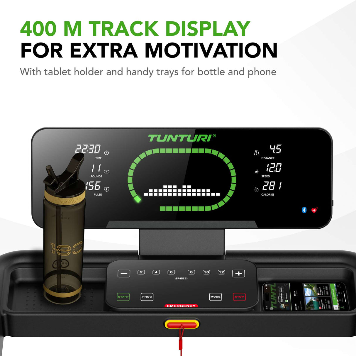 Treadmill TUNTURI Cardio Fit T30