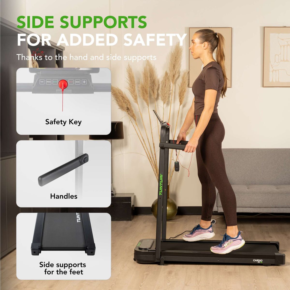 Löpband TUNTURI Cardio Fit T5 med Bluetooth