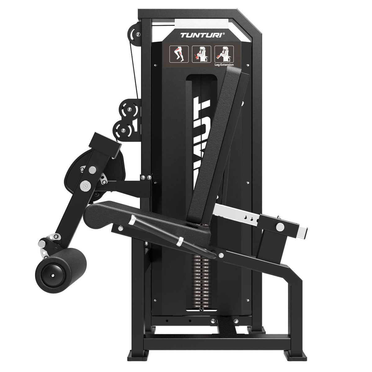 TUNTURI Platinum - Benspark - Viktmagasin V-Series