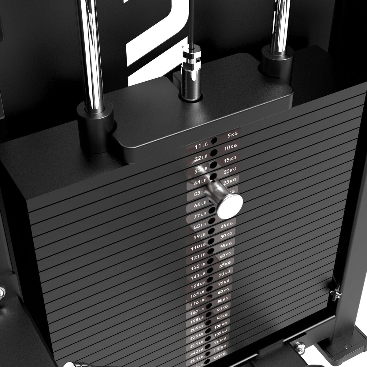 Styrketräningsstation TUNTURI Platinum - Axelpress Styrketräningsstation - Selectorized V-Series