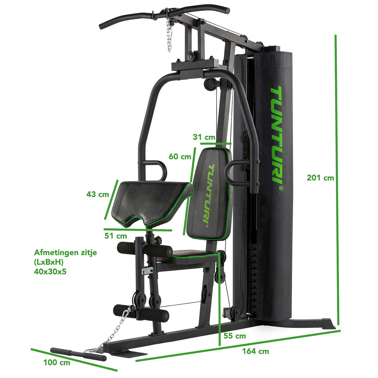 Powerbänk TUNTURI HG20 Home Gym
