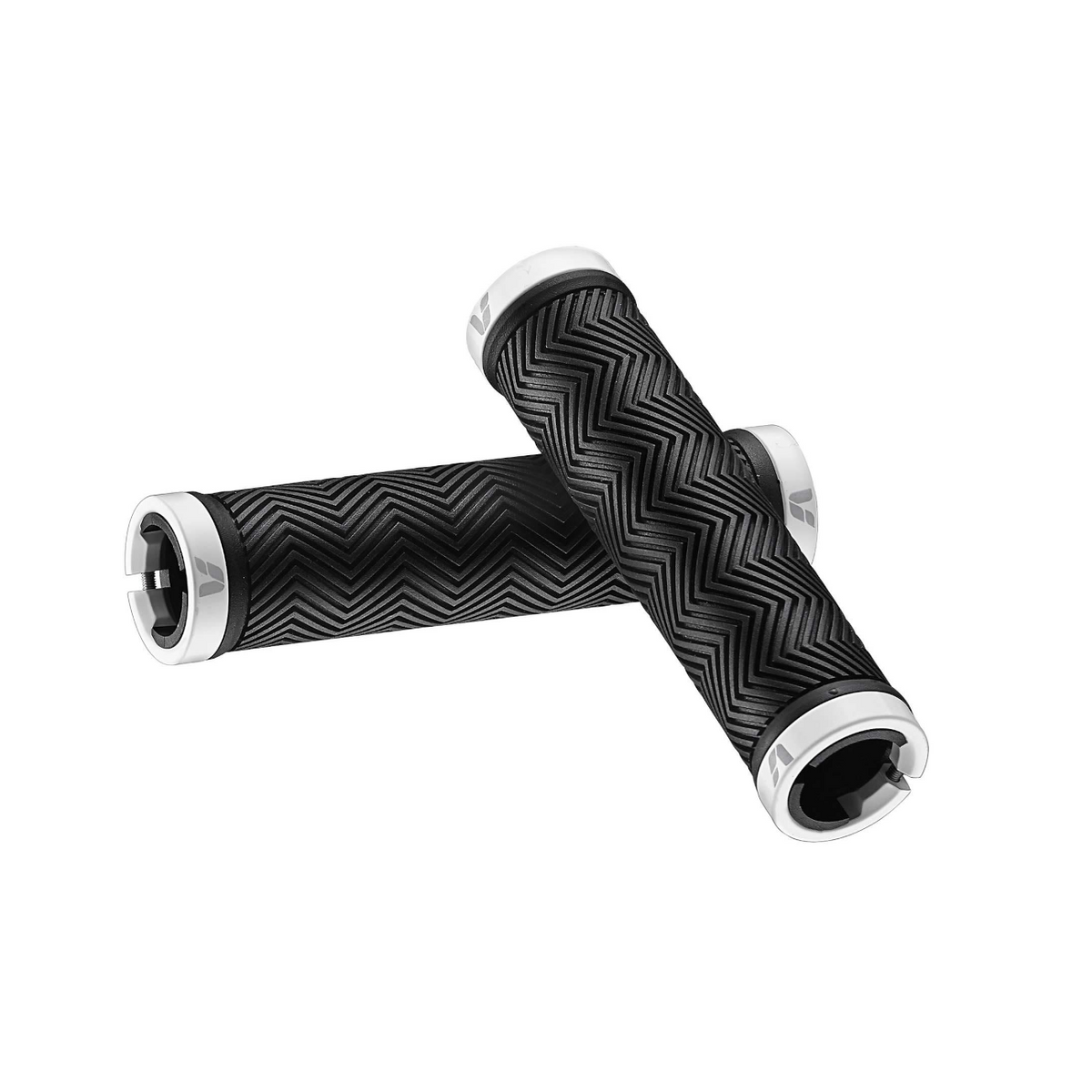 Grips LIV Sole-O Double Lock-On, Svart/Vit