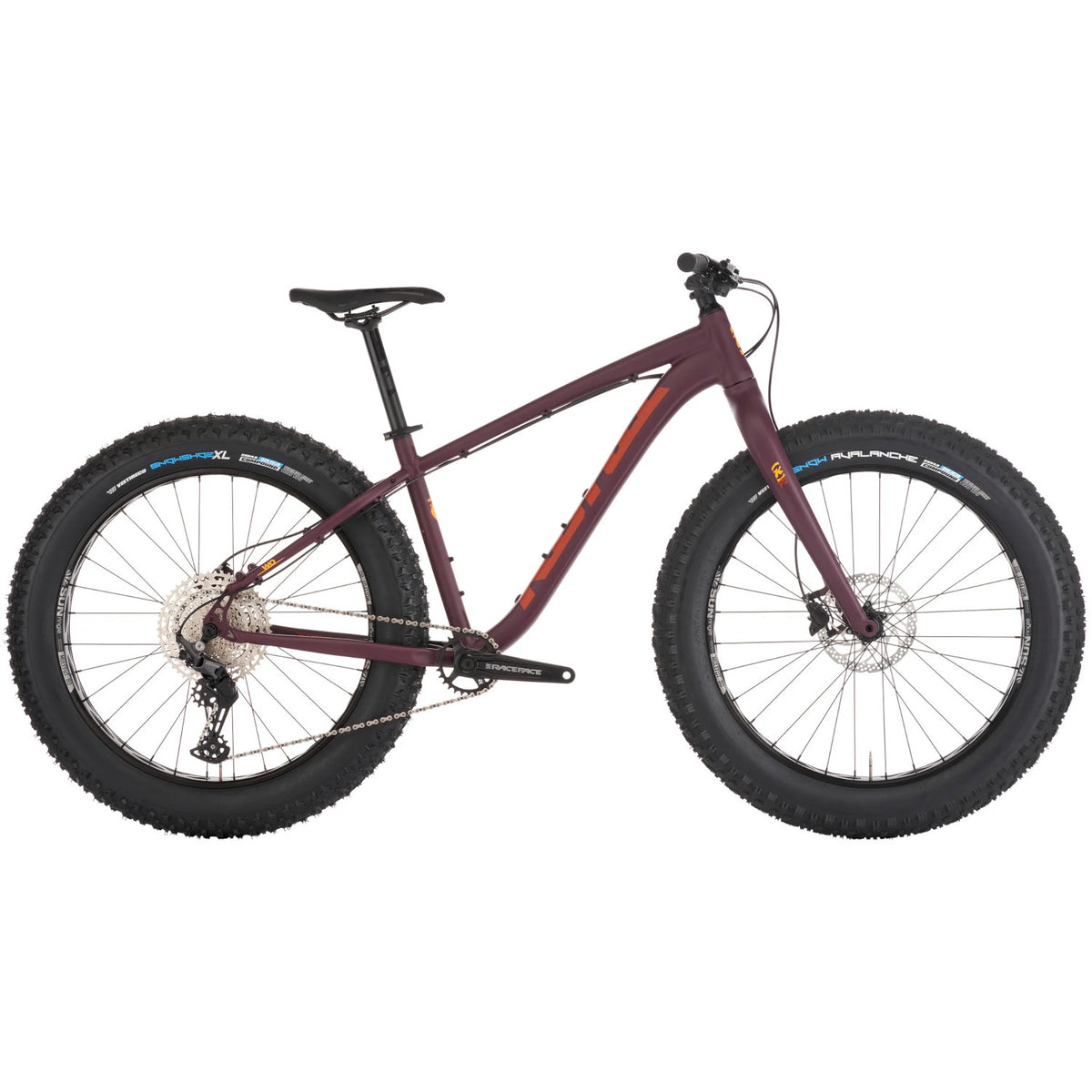 Fatbike Kona Wo, Matte Plum