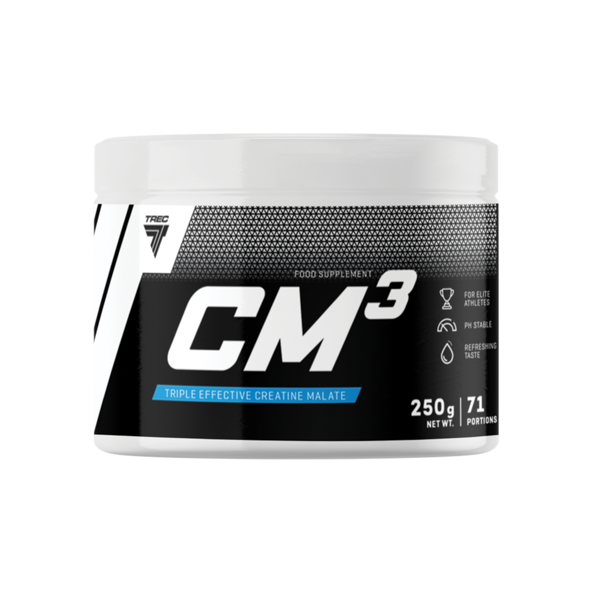 Kreatinkomplex TREC CM3 Pulver 250g, White Cola