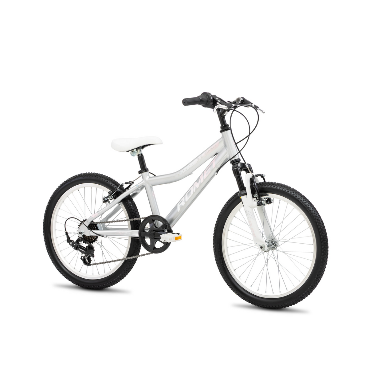 Barncykel ROMET Jolene 20 KID 2, grå-rosa