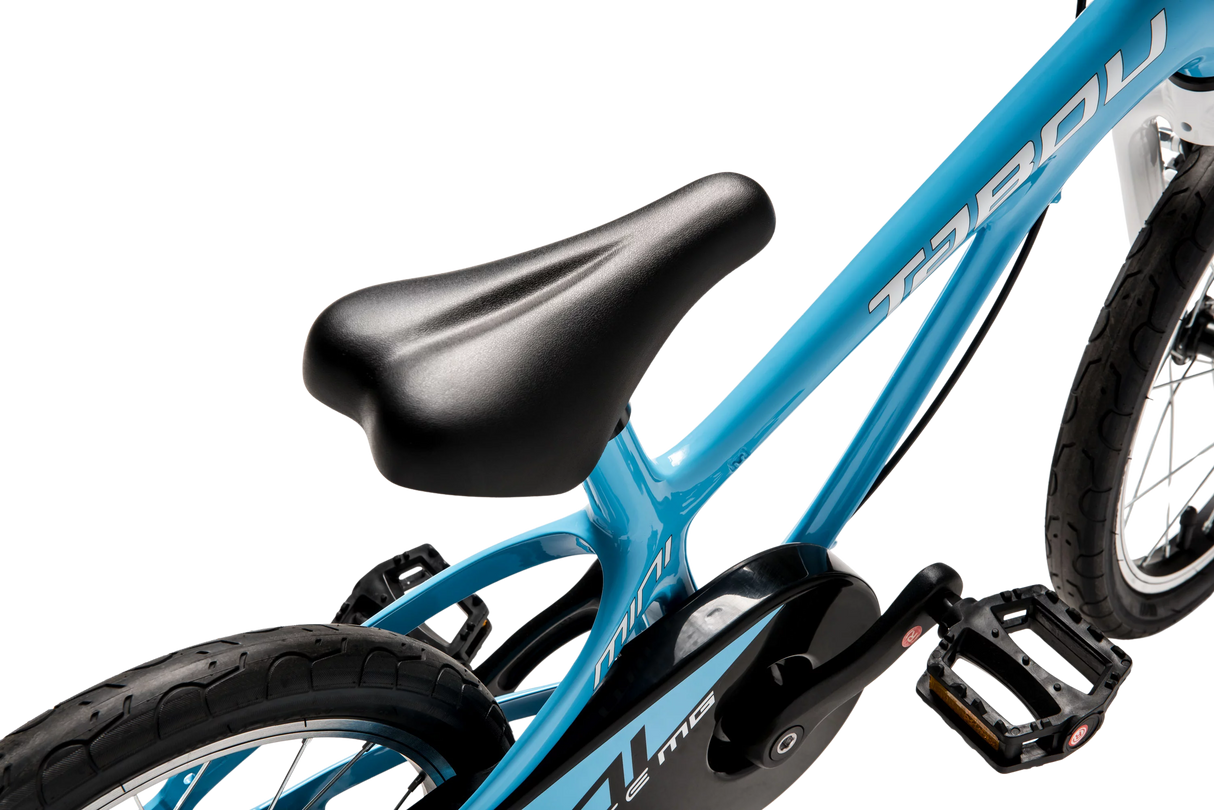 Ultralätt barncykel TABOU Rocket Lite MG, 18" blå-vit