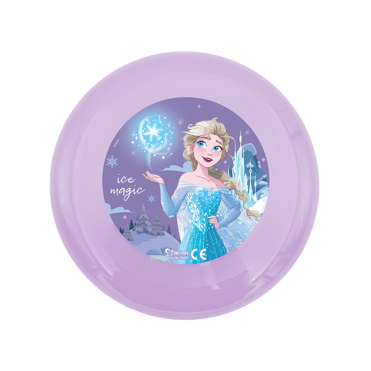 Flying saucer Frozen, purple
