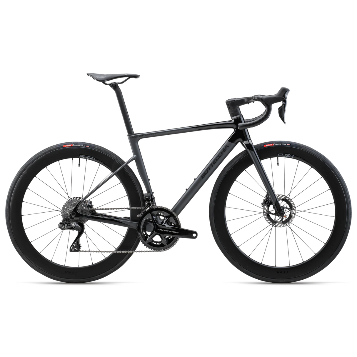 Landsvägscykel BOTTECCHIA 8avio Ultimate - Shimano 105 Di2 24s - C39 Gloss and Matt Black