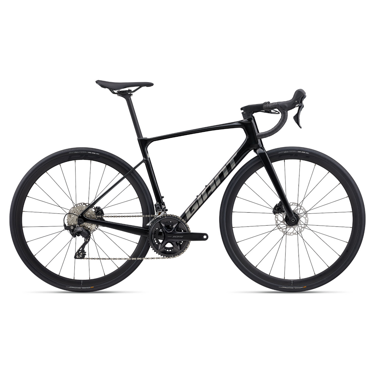 Landsvägscykel GIANT Defy Advanced 2, Abyss Black