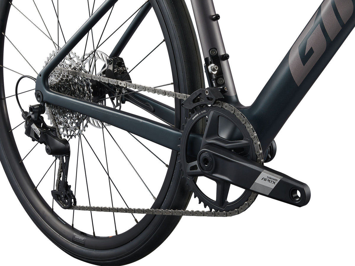 Road bike GIANT FastRoad AR Advanced 1, Asphalt Green