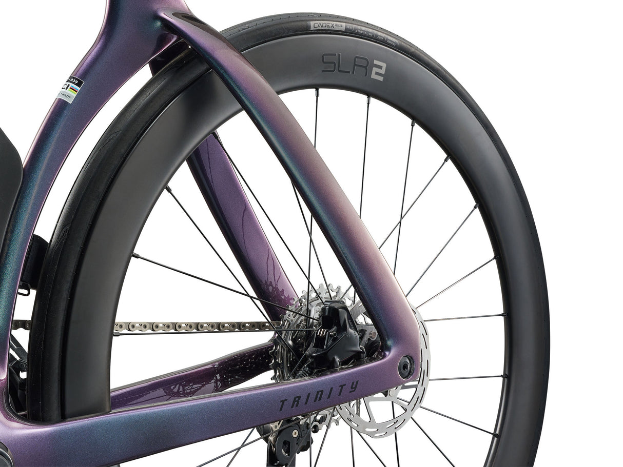 Landsvägscykel GIANT Trinity Advanced SL 2, Carbon/Blue Dragonfly